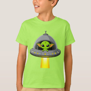 Adorable Cartoon Alien T-Shirt