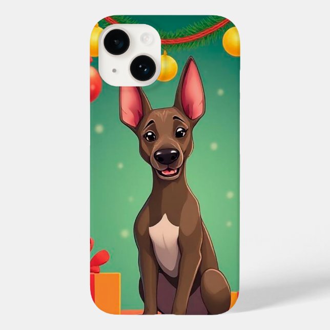 Adorable cartoon dog Case-Mate iPhone case (Back)