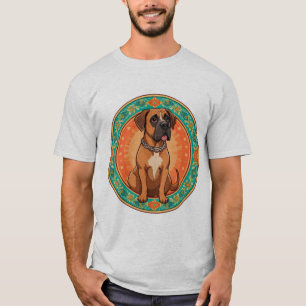 Adorable Cartoon Dog Illustration T-Shirt
