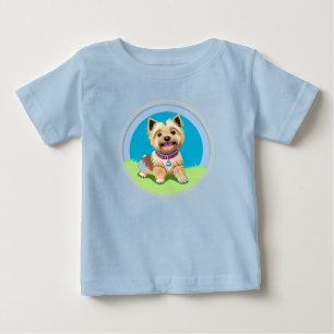 Adorable Cartoon Puppy Baby T-Shirt