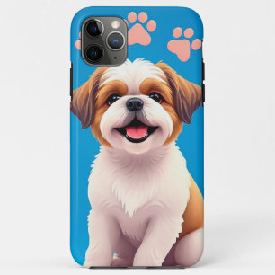Adorable, cartoon-style dog Case-Mate iPhone case