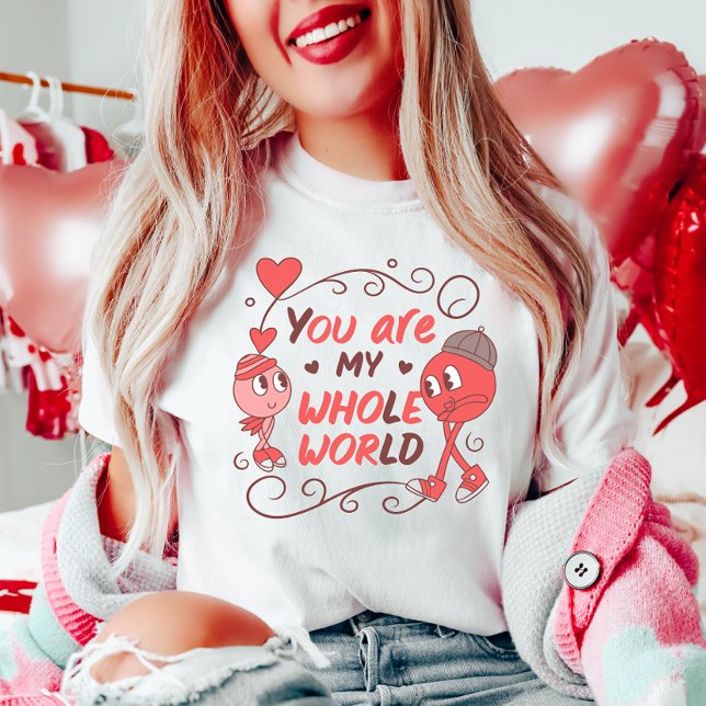Adorable Cartoon Valentine T-Shirt (Creator Uploaded)