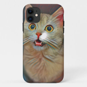 Adorable Cat Artwork Case-Mate iPhone Case
