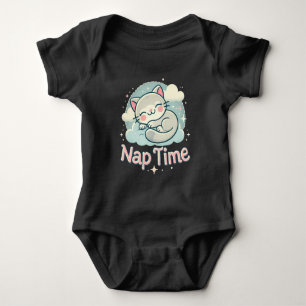 Adorable Cat Baby Bodysuit