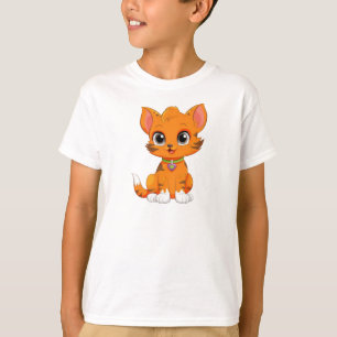 Adorable Cat Cartoon-87465 T-Shirt