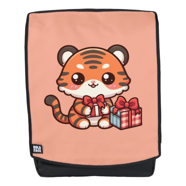 Adorable Cat Design Backpack for Toddlers (Front)