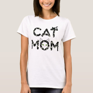 Adorable Cat Mom T-Shirt
