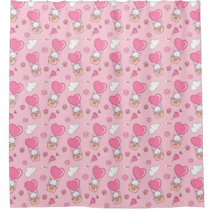 Adorable Cat Pattern Shower Curtain