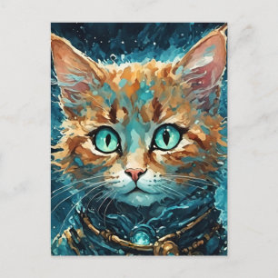 Adorable Cat Postcard