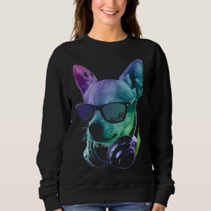 Adorable Chihuahua Neon Sweatshirt