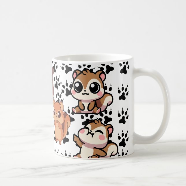 Adorable Chipmunk Mug – Cute & Cosy Design (Right)