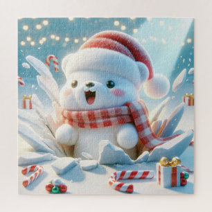 Adorable Christmas Bear Jigsaw Puzzle