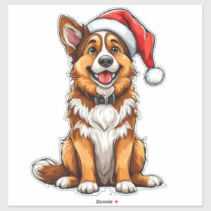 Adorable Christmas Dog
