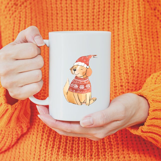 Adorable Christmas Dog Mug (Creator Uploaded)