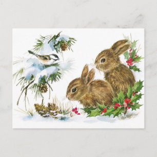 Adorable Christmas/Holiday Postcard