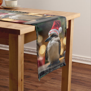 Adorable Christmas Kookaburra, Long Table Runner