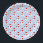 Adorable Christmas Snowman Patterns Festive  Paper Plate<br><div class="desc">Spread the joy of the holidays with our Cute Christmas Snowman Pattern collection! 
These delightful designs feature charming snowmen in festive settings,  perfect for adding a touch of winter magic to your holiday celebrations. 
Shop now for unique and heartwarming Christmas gifts and decor.</div>