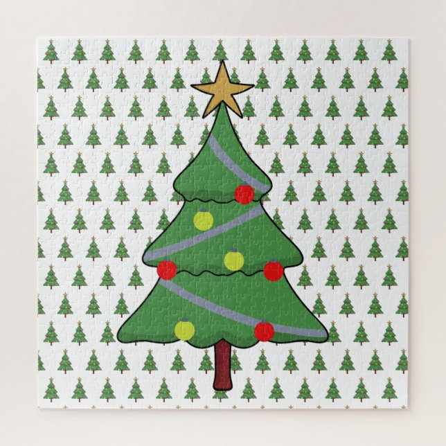 Adorable Christmas Tree Jigsaw Puzzle (Vertical)