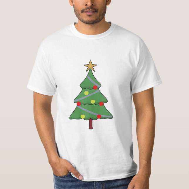 Adorable Christmas Tree T-Shirt (Front)
