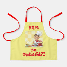 Adorable Cookingologist Kid’s Apron