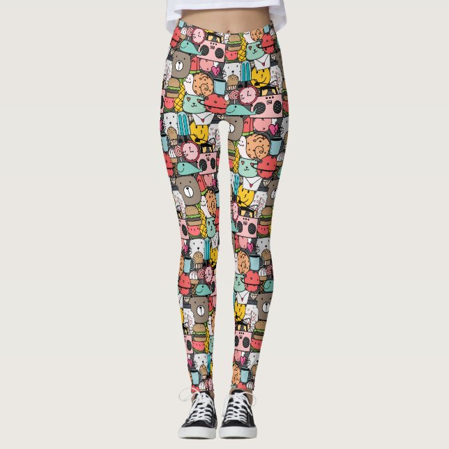 Adorable Critters Leggings (Front)