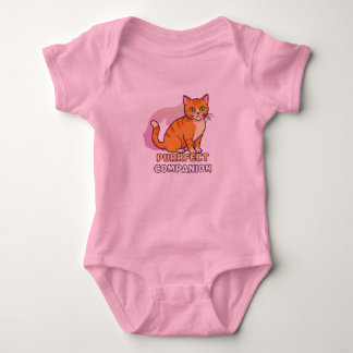 "Adorable Custom Cat Baby T-Shirt – Personalised  Bodysuit