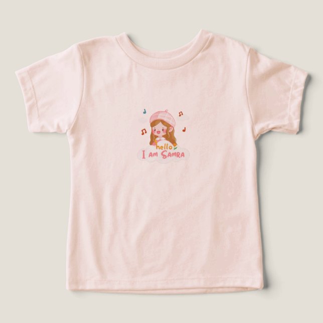 Adorable Customised Baby T-Shirt Designs at Laiger (Design Front)