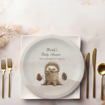 Adorable Cute Baby Hedgehog Baby Shower 
