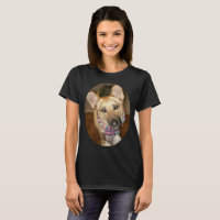 Adorable Cute German Shepherd Dog Back Tan Women's