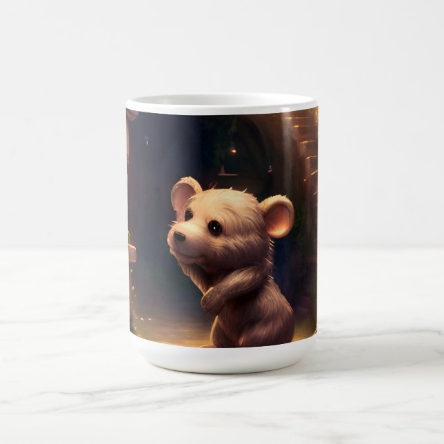 Adorable Cute Little Mouse Coffee Mug (Center)