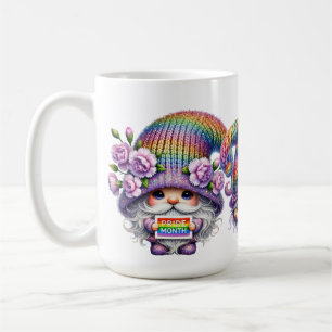 ADORABLE CUTE PRIDE MONTH GNOMES COFFEE MUG