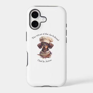 Adorable Dachshund Chef iPhone 11 Case