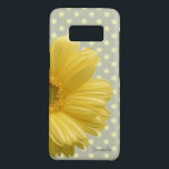 Adorable Daisy,Flower,Polka Dots   -Personalised Case-Mate Samsung Galaxy S8 Case<br><div class="desc">Adorable yelow  daisy on polka dots  with your name.</div>