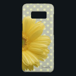 Adorable Daisy,Flower,Polka Dots   -Personalised Case-Mate Samsung Galaxy S8 Case<br><div class="desc">Adorable yellow  daisy on polka dots  with your name.</div>