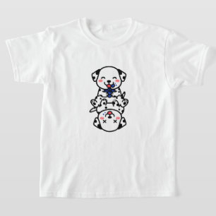 Adorable Dalmatian Puppies Blueberry Fun T-Shirt