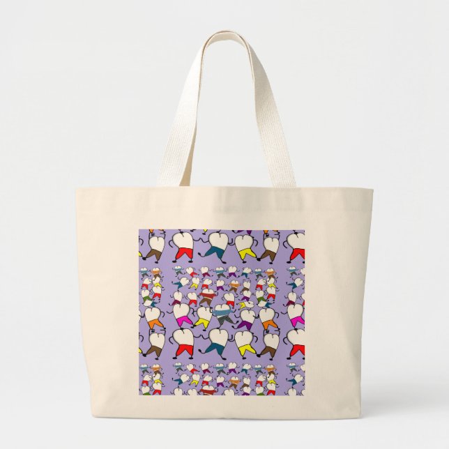 Adorable Dental Tote Bag (Front)