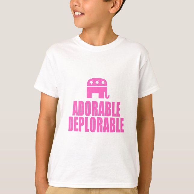Adorable Deplorable T-Shirt (Front)