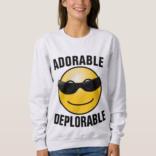 ADORABLE DEPLORABLE Tees T-Shirts (Front)