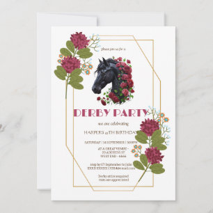Adorable Derby Party Invitation