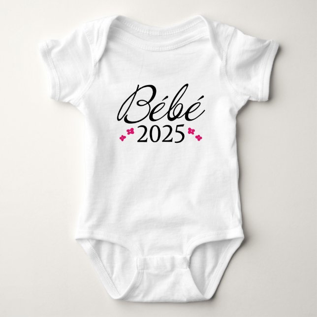 Adorable design 'Baby 2025' Baby Bodysuit (Front)