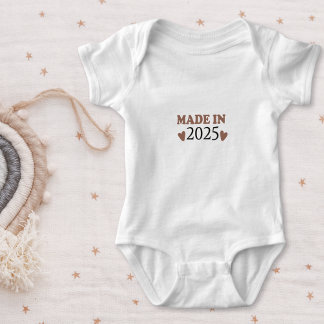 Adorable design Made in 2025 Baby Bodysuit