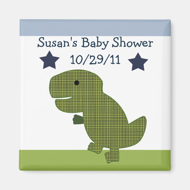 Adorable Dino/Dinosaur 2 Magnet/Keepsake Magnet (Front)