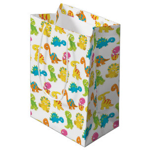 Adorable Dinosaur Medium Gift Bag