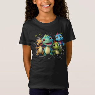 "Adorable Dinosaur Squad" T-Shirt