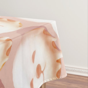 Adorable Dog Face Doughnut Tablecloth