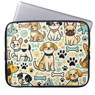 Adorable Dog Laptop Sleeve