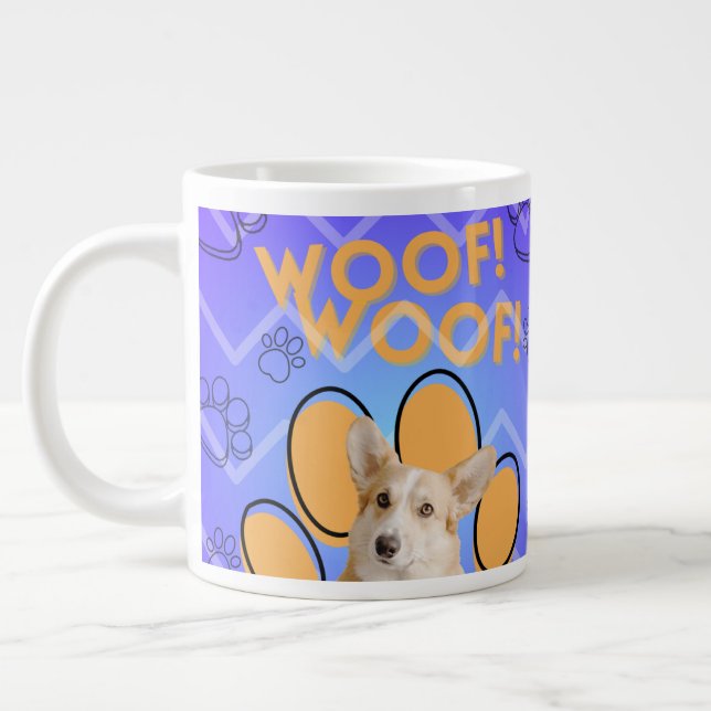 "Adorable dog mug for dog lovers!" (Left)