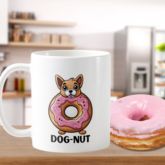 Adorable Dog-Nut Coffee Mug (Creator Uploaded)