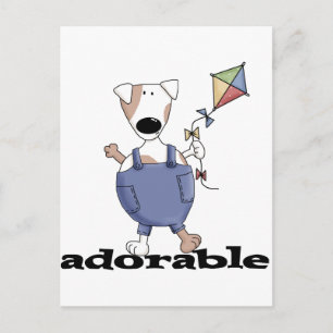 Adorable Dog T-shirts and Gifts Postcard
