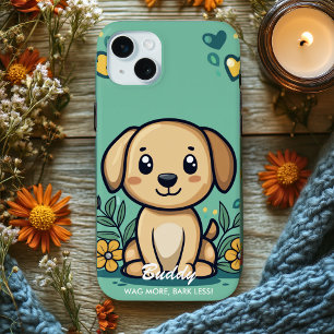 Adorable Dog Vibes - Playful & Cosy Charm iPhone 15 Mini Case
